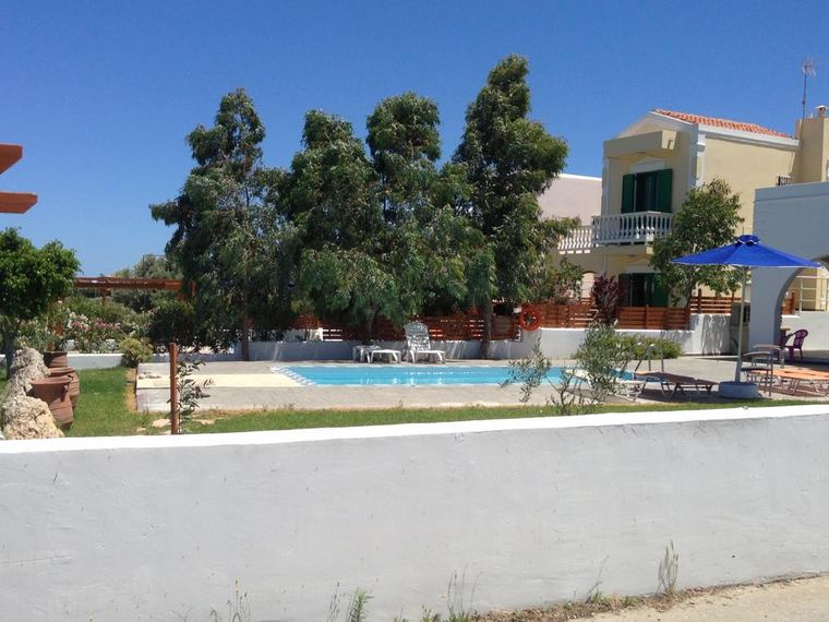 The grounds and the trees around the villa